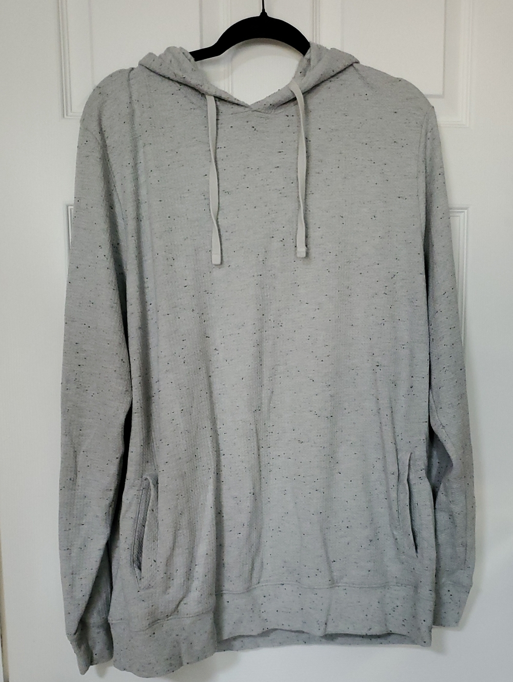 Travis Mathew Light Gray Speckled Hoodie Pullover - Men